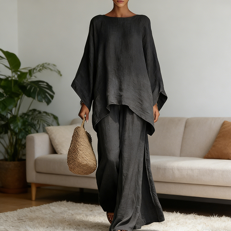 봄 신상 패션 린넨 루즈핏 긴팔 와이드 팬츠 투피스 세 - Linen Pant Wide 리뷰 및 가격