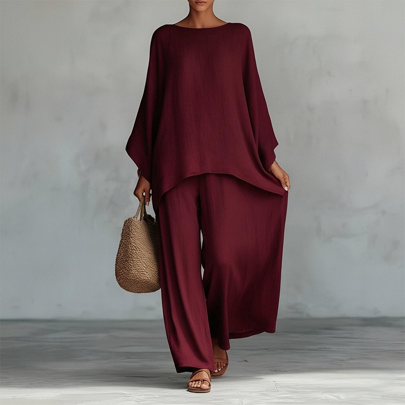 봄 신상 패션 린넨 루즈핏 긴팔 와이드 팬츠 투피스 세 - Linen Pant Wide 리뷰 및 가격